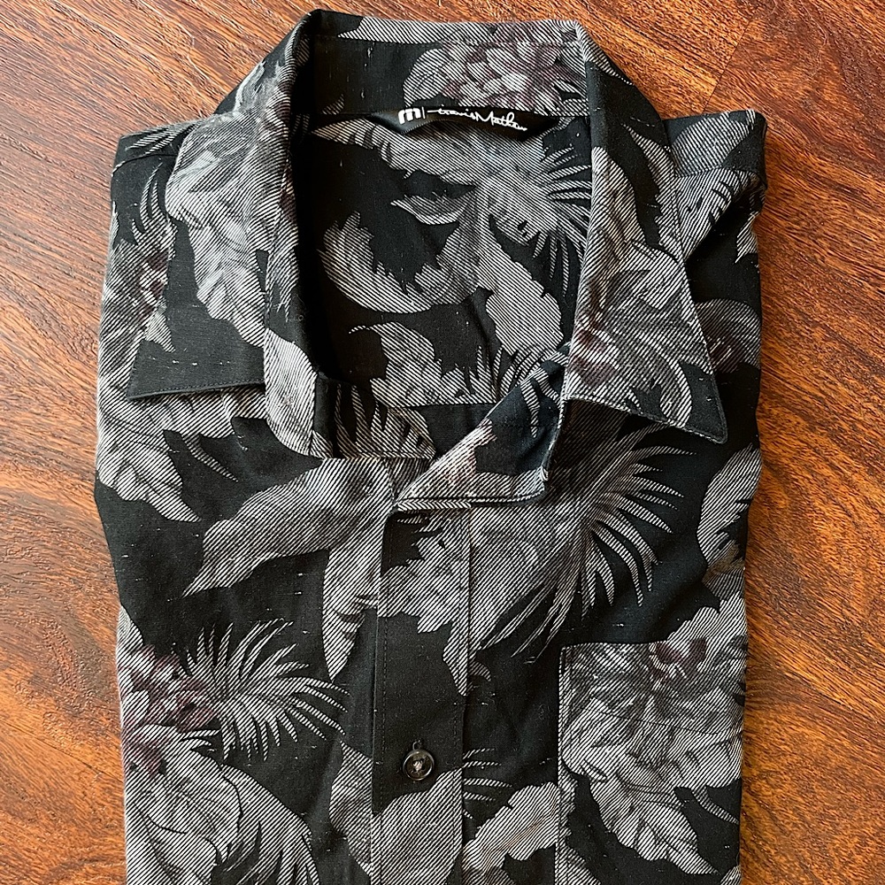 TravisMathew Floral Button-Up Shirt